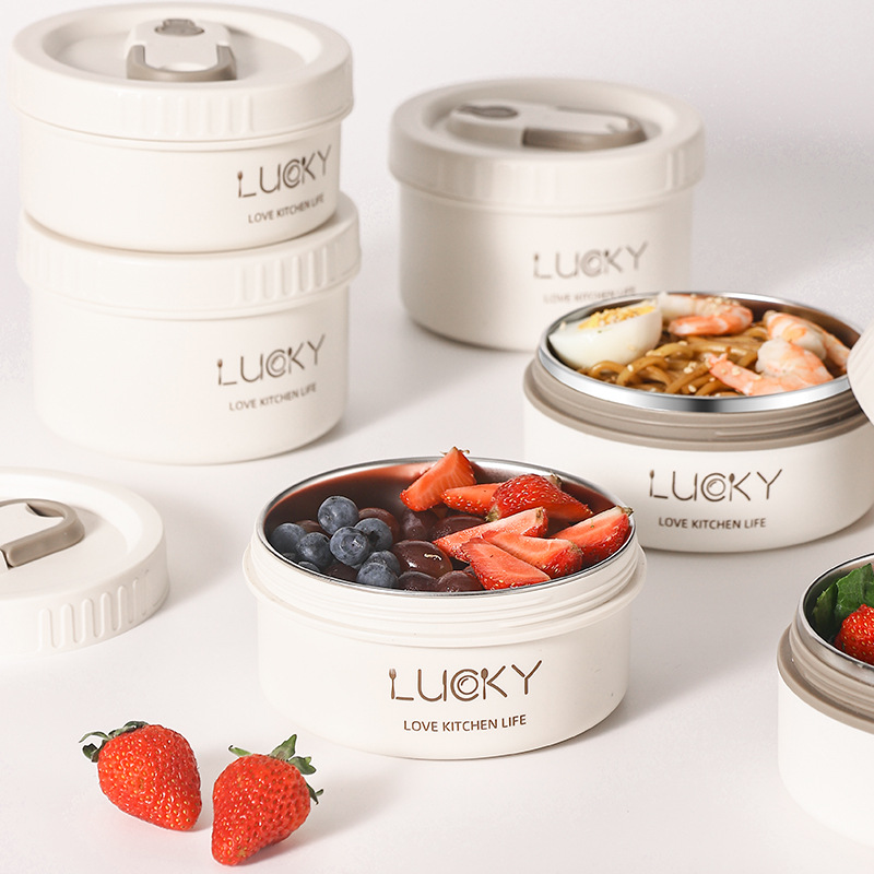 日式便攜保溫飯盒送餐具套餐 日式便攜保溫飯盒送餐具套餐