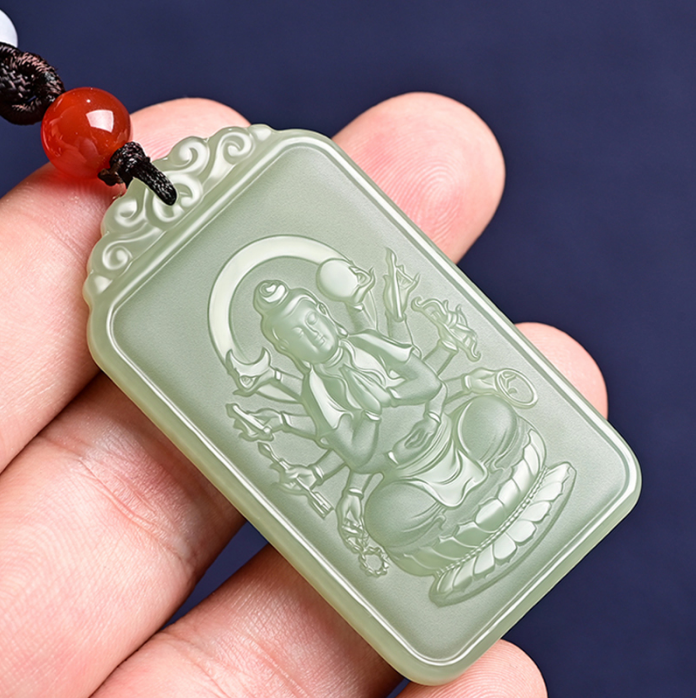 ❀附開光證書❀十二生肖本命佛和田玉玉牌【御守·生肖玉牌】2023年癸卯年消太歲、守財運,護平安 送長輩送家人 ❀附開光證書❀十二生肖本命佛和田玉玉牌【御守·生肖玉牌】2023年癸卯年消太歲、守財運,護平安 送長輩送家人